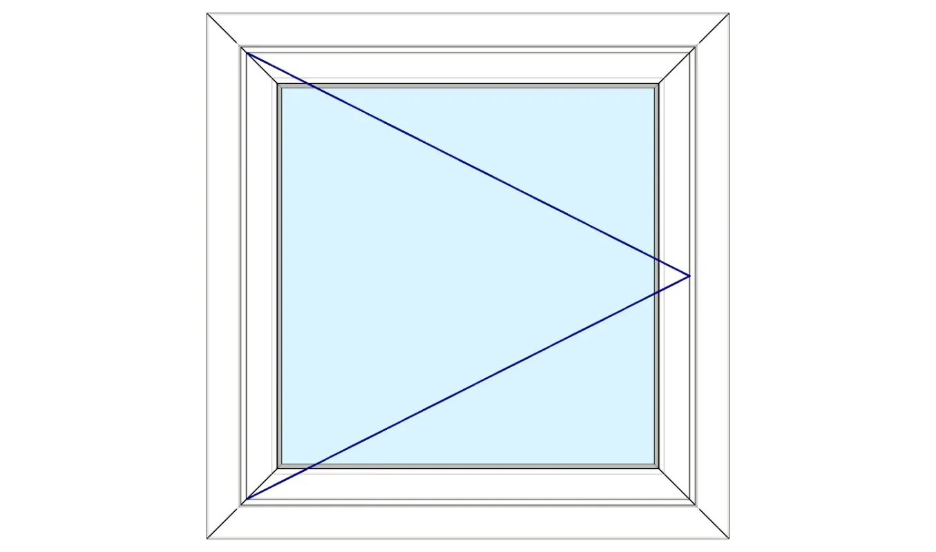 Janela de abrir para dentro