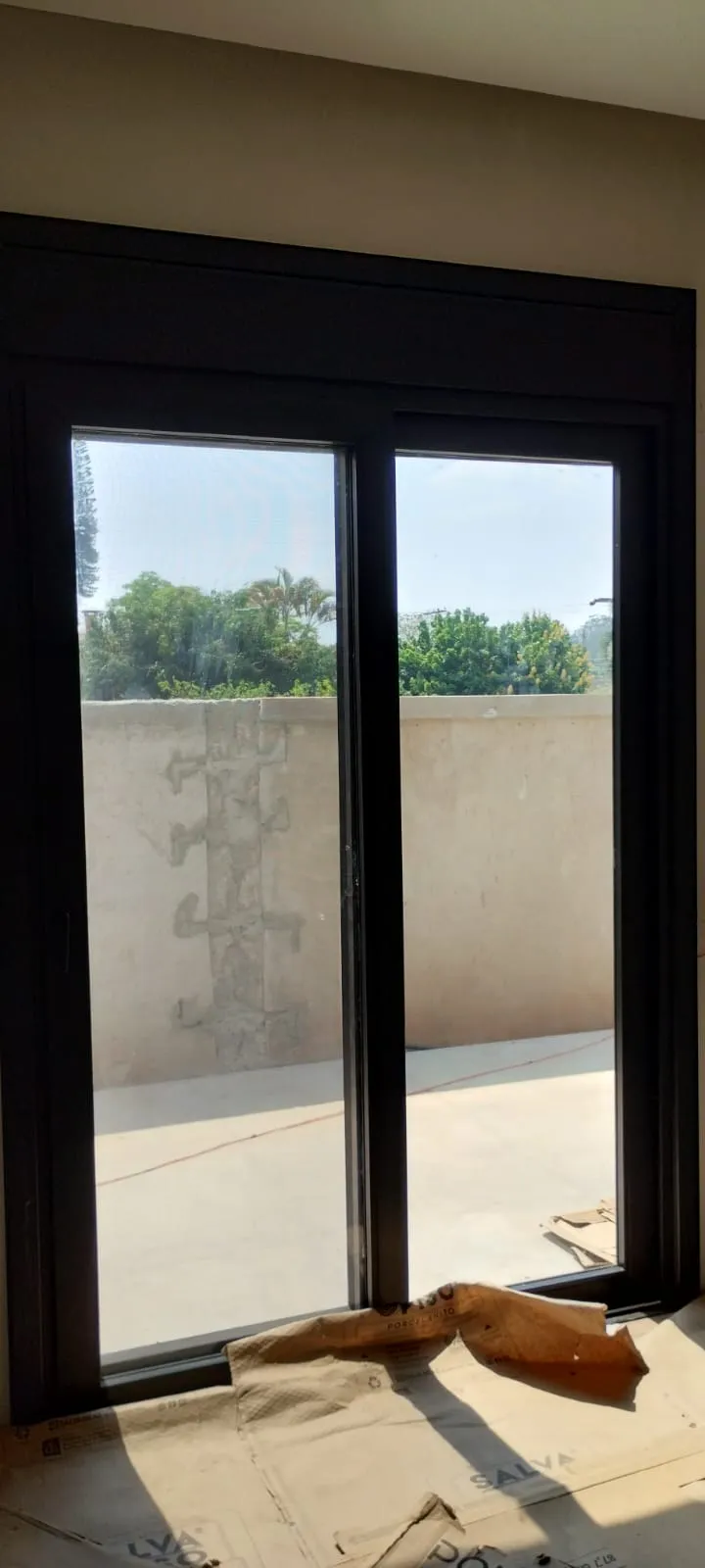 Janela de pvc com persiana em Campinas