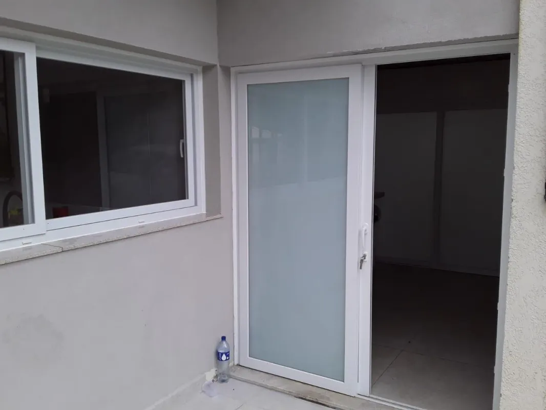 Portas em pvc com vidro